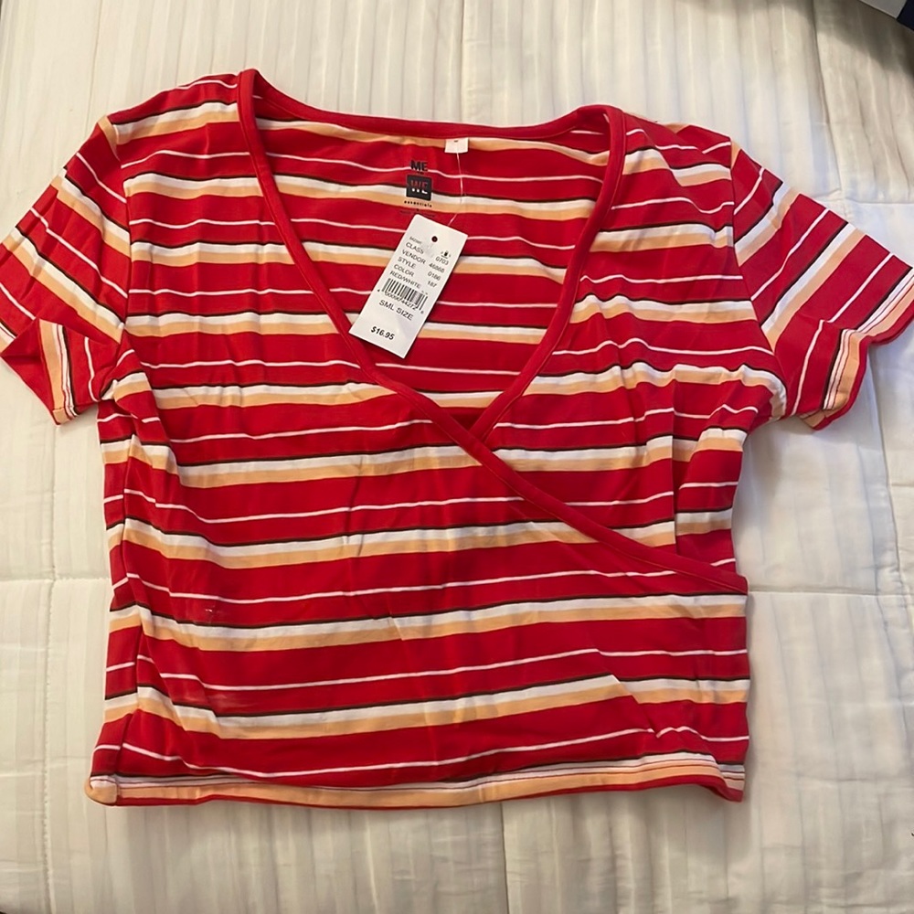 Red striped Pacsun shirt